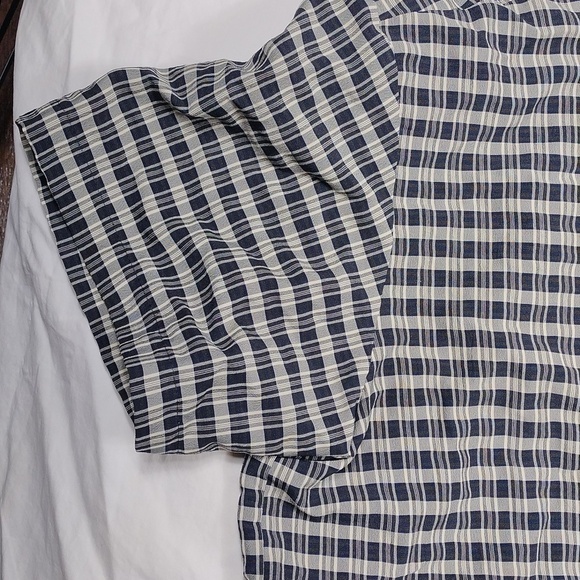 Fitting Image women's short sleeved button down blouse size 14/16 - Picture 5 of 11